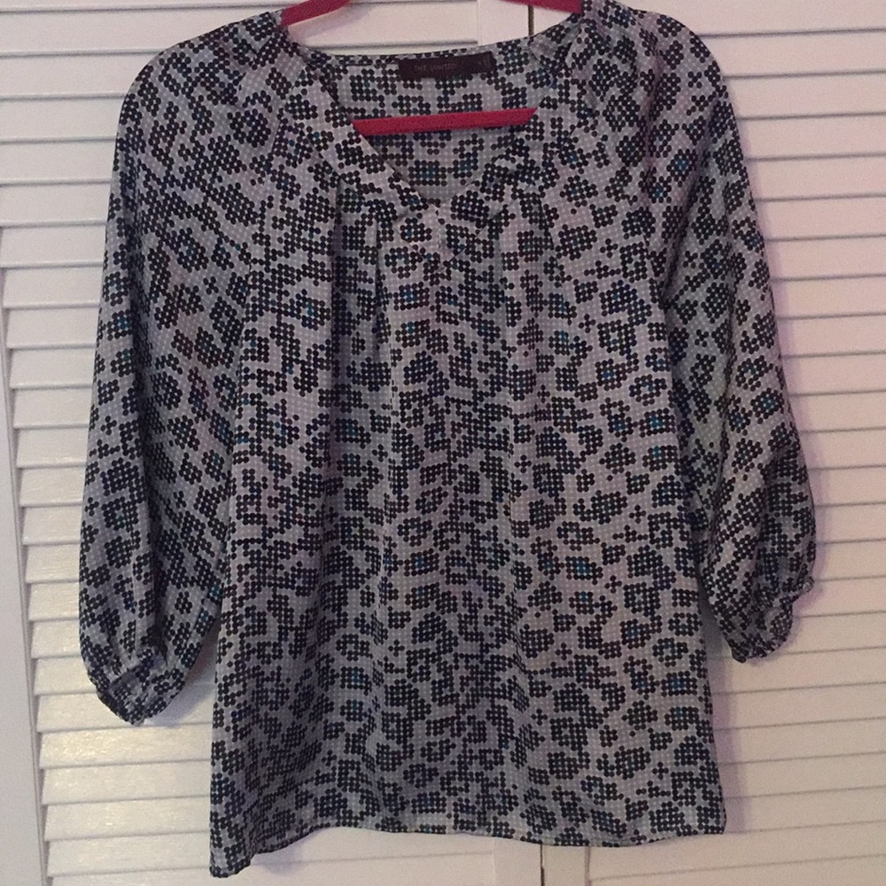The Limited blue top
